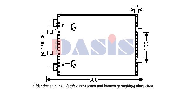 AKS DASIS Lauhdutin, ilmastointilaite 152041N